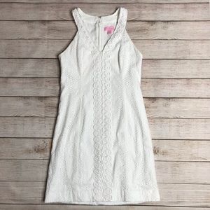 Lilly Pulitzer White Eyelet Dress size 2